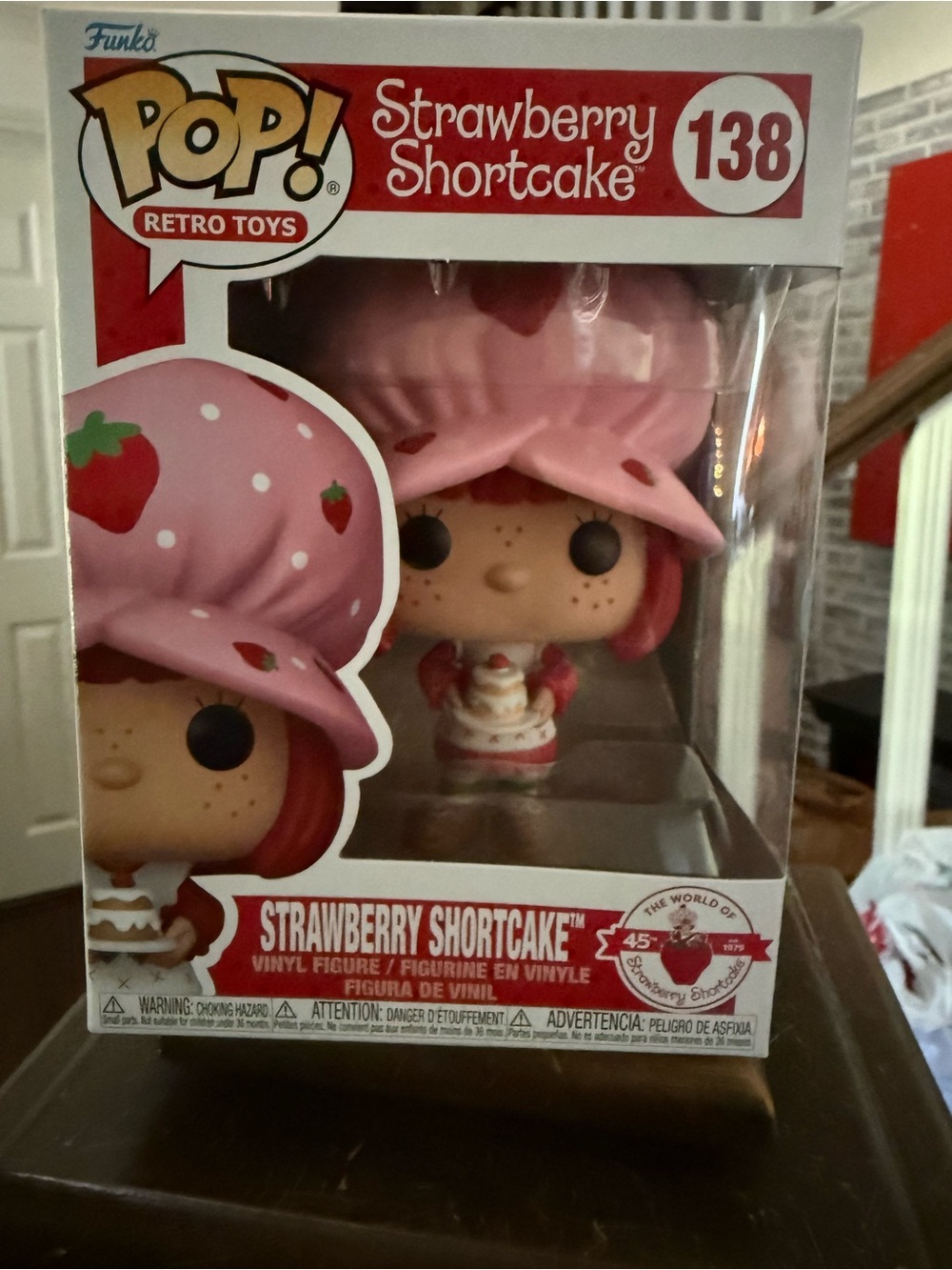 Funko Strawberry Shortcake Retro Toys Pink Vinyl Pop! #138